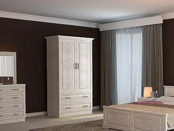 Шкаф №3 (ясень/лдсп), 2 створки